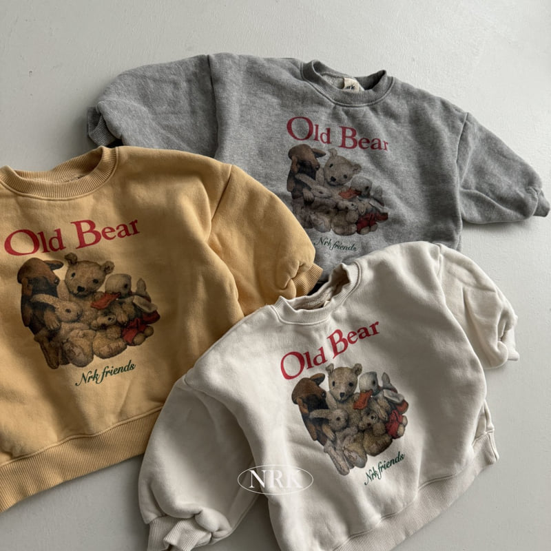 Nrk - Korean Children Fashion - #littlefashionista - Bear Fleece Sweatshirt - 12