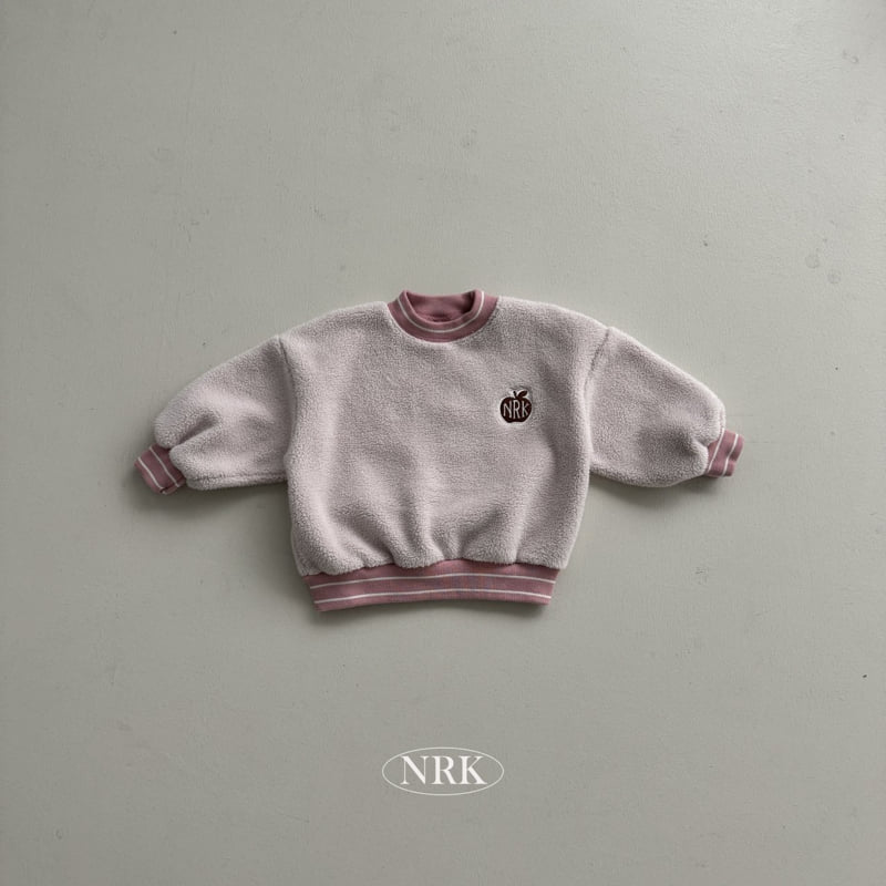 Nrk - Korean Children Fashion - #littlefashionista - Apple Fleece Sweatshirt - 10