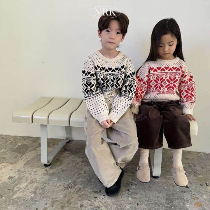 Nrk - Korean Children Fashion - #littlefashionista - Brushed Velvet Brushed Pants - 6