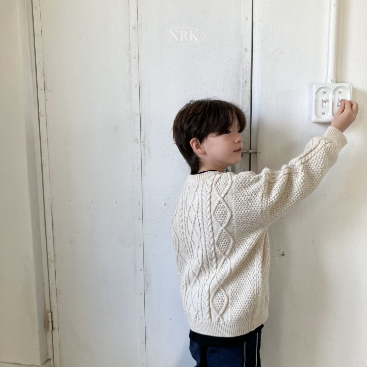 Nrk - Korean Children Fashion - #littlefashionista - Fisherman Knit - 7