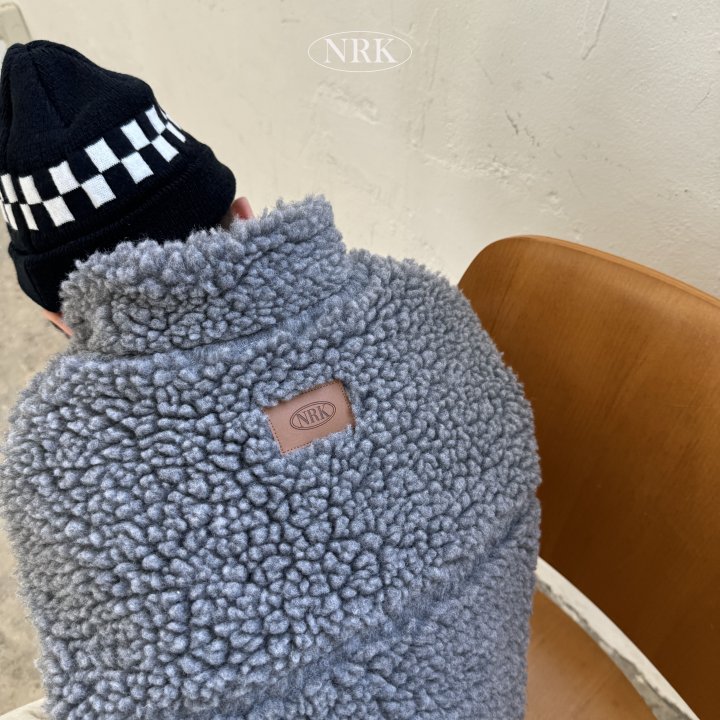 Nrk - Korean Children Fashion - #littlefashionista - Oversized Fleece Vest - 3