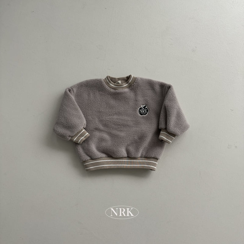 Nrk - Korean Children Fashion - #magicofchildhood - Apple Fleece Sweatshirt - 11