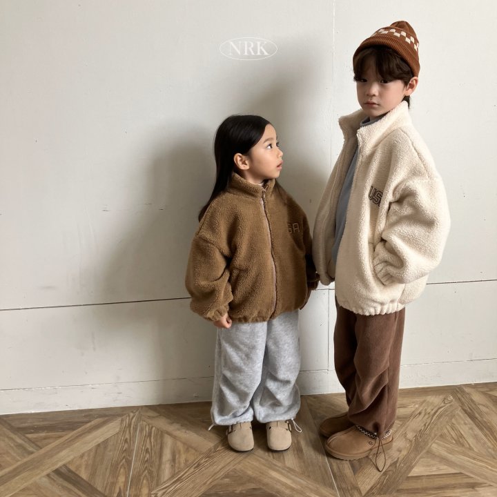 Nrk - Korean Children Fashion - #magicofchildhood - Brushed Terry Beams Pants - 3