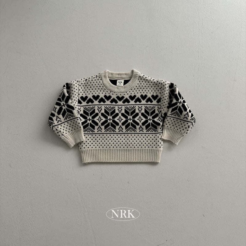 Nrk - Korean Children Fashion - #magicofchildhood - Heart Knit - 11