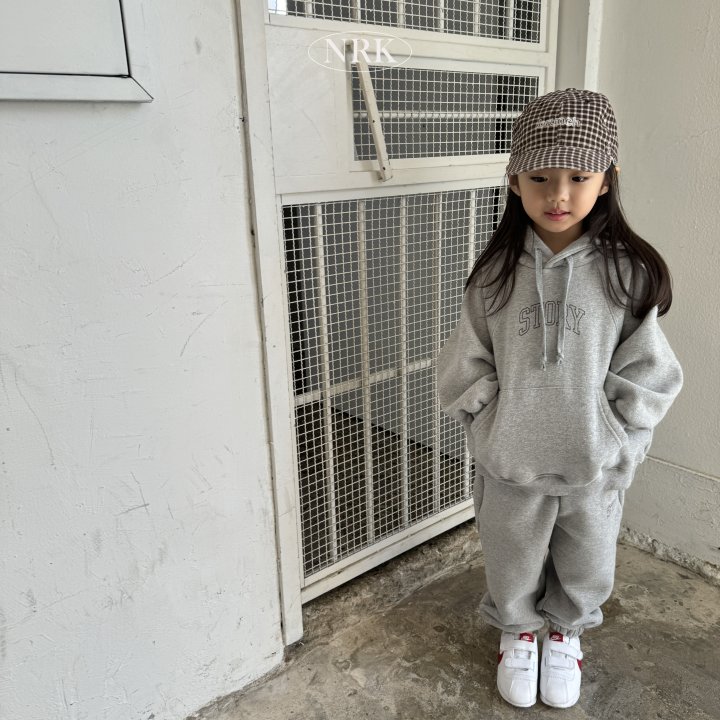 Nrk - Korean Children Fashion - #magicofchildhood - Fleece Story Set - 4