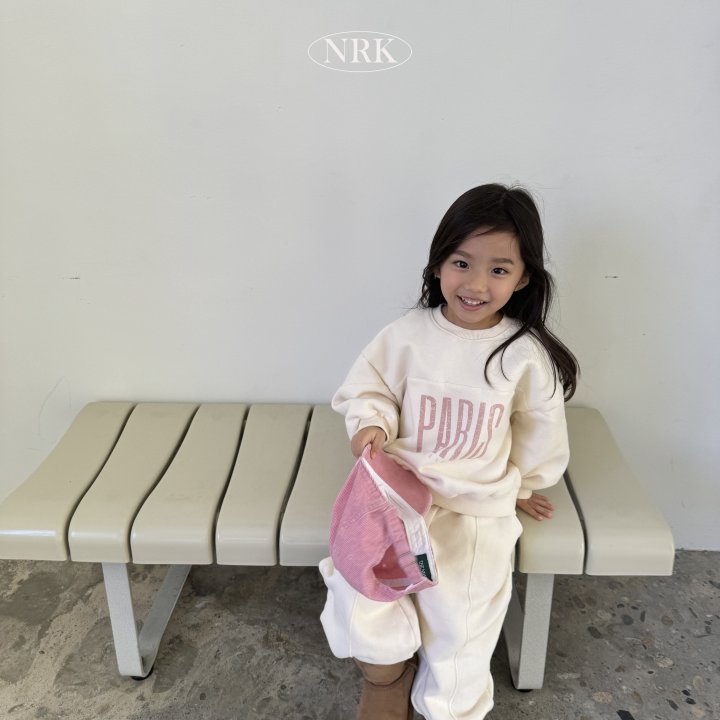 Nrk - Korean Children Fashion - #minifashionista - Fleece Paris Set - 3