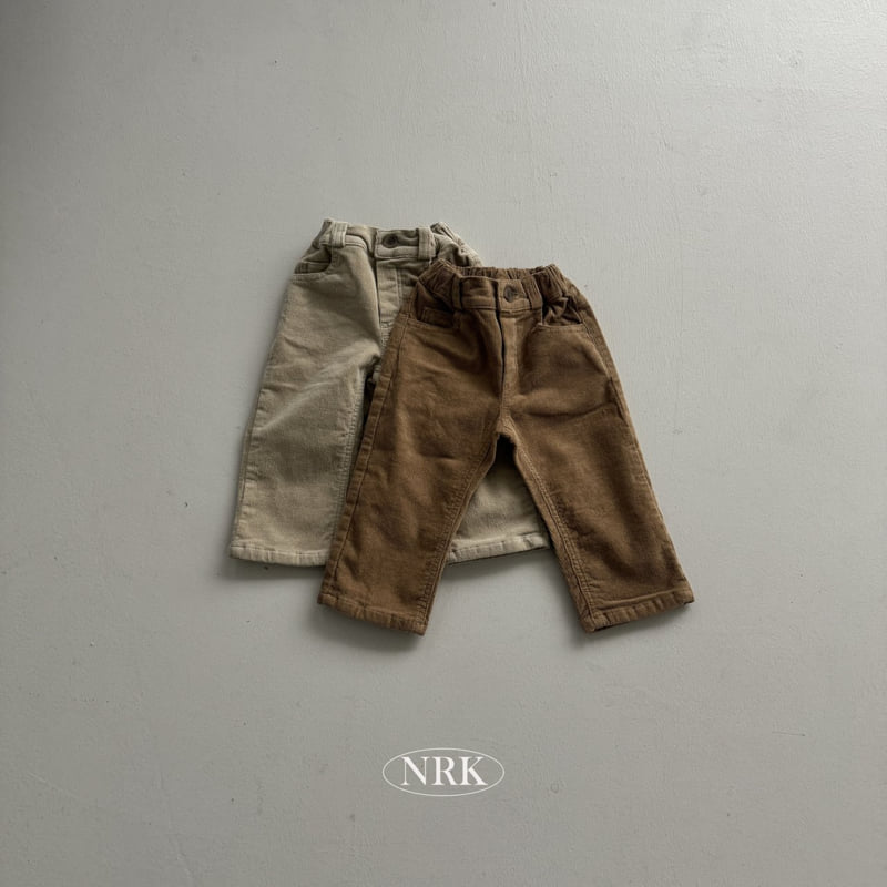 Nrk - Korean Children Fashion - #minifashionista - Brushed Corduroy Span Pants - 9