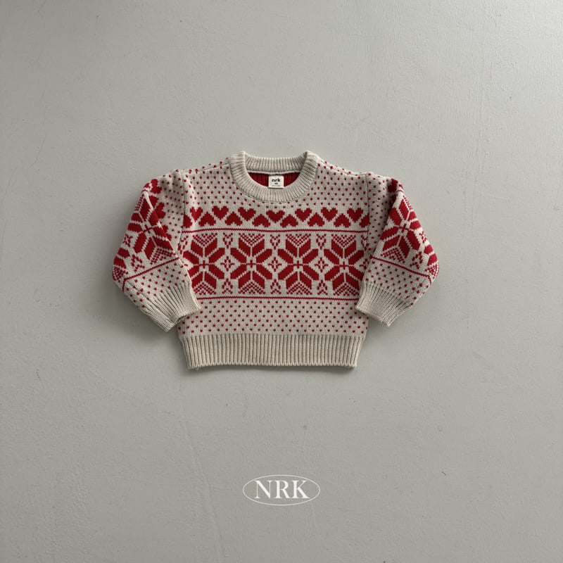Nrk - Korean Children Fashion - #minifashionista - Heart Knit - 12