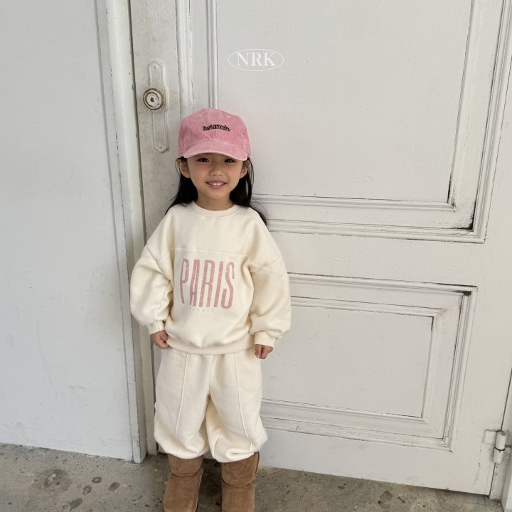 Nrk - Korean Children Fashion - #minifashionista - Fleece Paris Set - 4
