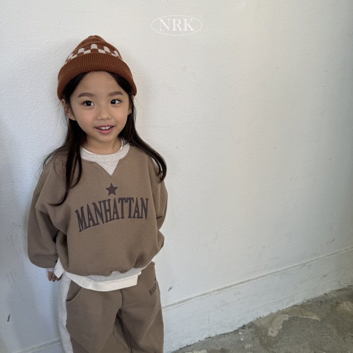 Nrk - Korean Children Fashion - #prettylittlegirls - Fleece Two-tone Triangle Set - 3