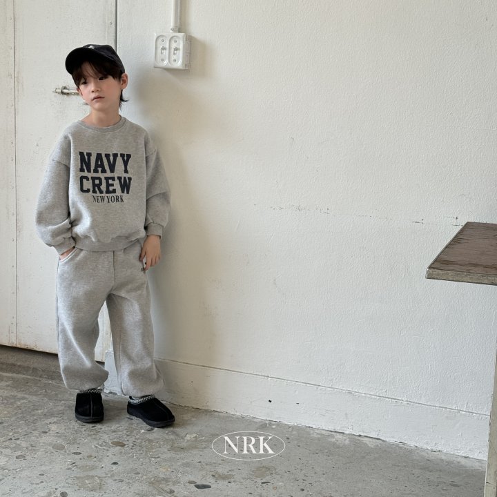 Nrk - Korean Children Fashion - #stylishchildhood - Fleece New York Set - 5