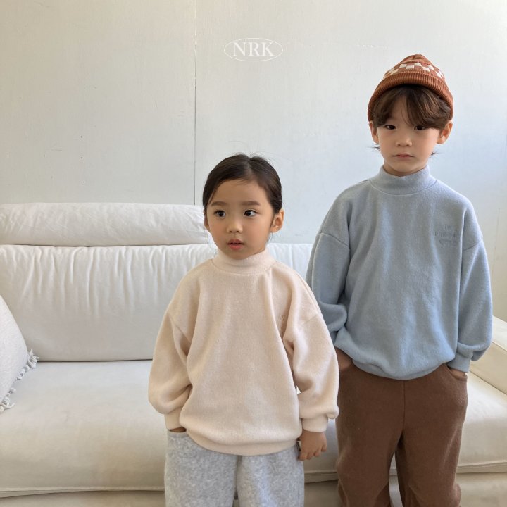 Nrk - Korean Children Fashion - #stylishchildhood - Brushed Turtleneck Sweatshirt