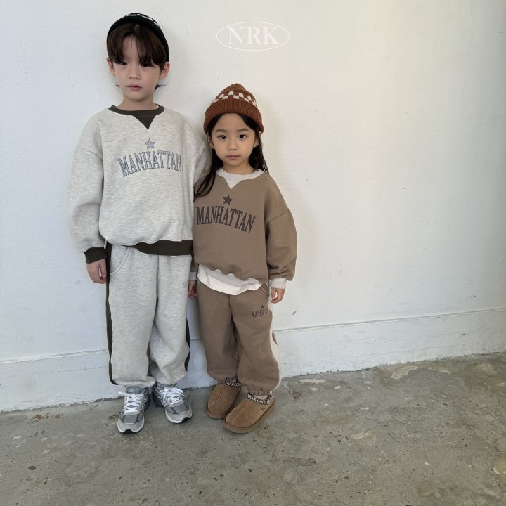 Nrk - Korean Children Fashion - #prettylittlegirls - Fleece Two-tone Triangle Set - 4