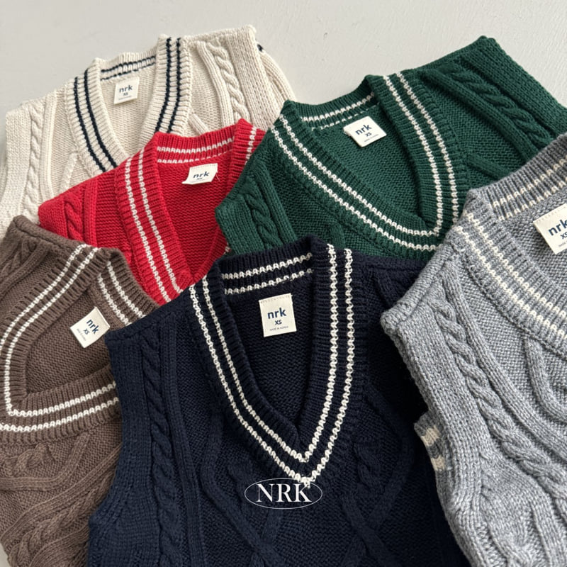 Nrk - Korean Children Fashion - #todddlerfashion - School Look Vest - 10