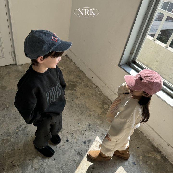 Nrk - Korean Children Fashion - #toddlerclothing - Fleece Paris Set - 6