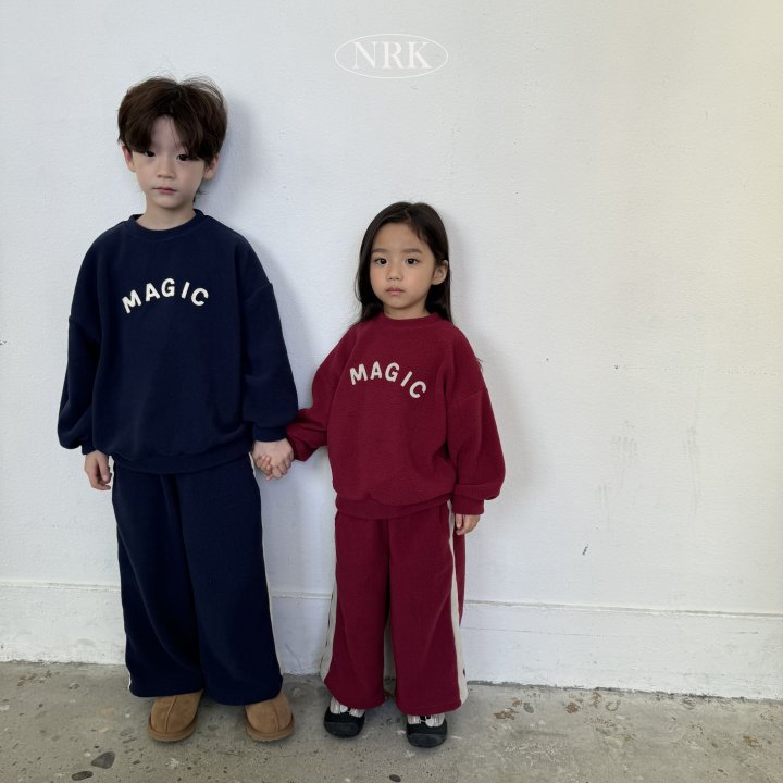 Nrk - Korean Children Fashion - #toddlerclothing - Fleece Magic Set - 3