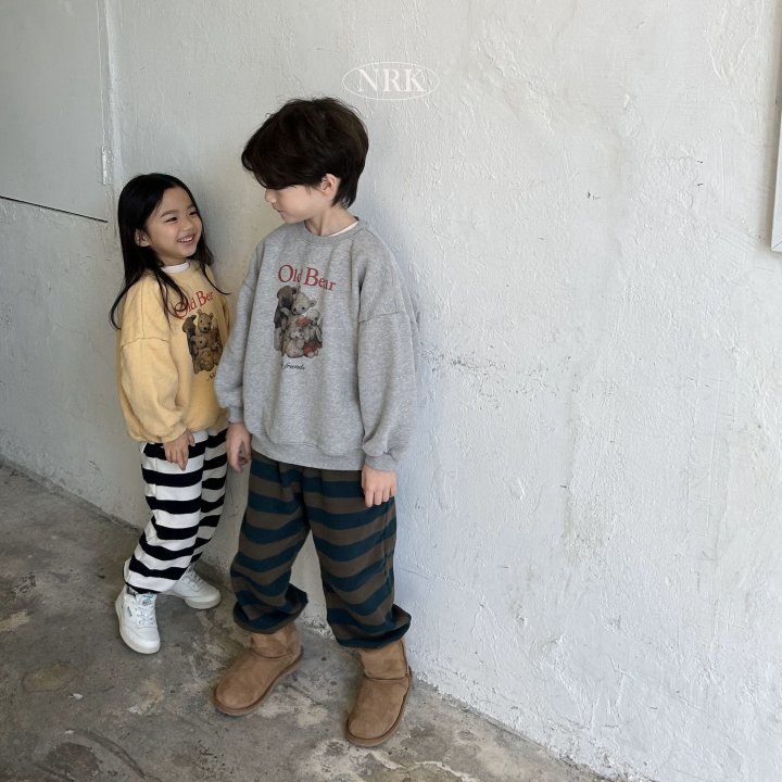 Nrk - Korean Children Fashion - #toddlerclothing - Bear Fleece Sweatshirt