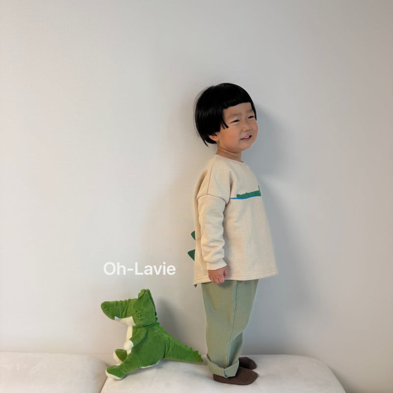 Oh lavie - Korean Children Fashion - #childofig - Crocodile Sweatshirt - 12