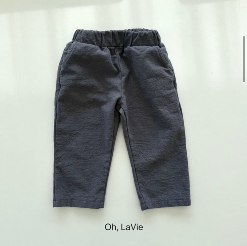 Oh lavie - Korean Children Fashion - #designkidswear - Dobby Cotton Pants - 3