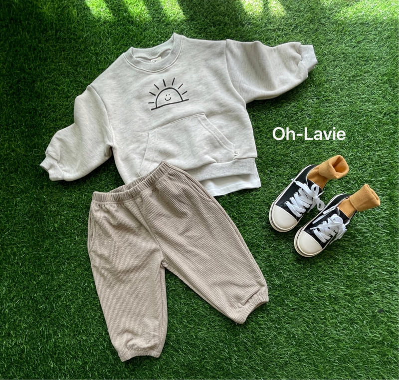 Oh lavie - Korean Children Fashion - #discoveringself - Sun Pocket Sweatshirt - 3