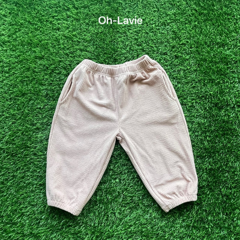 Oh lavie - Korean Children Fashion - #discoveringself - Corduroy Span Jogger Pants - 2