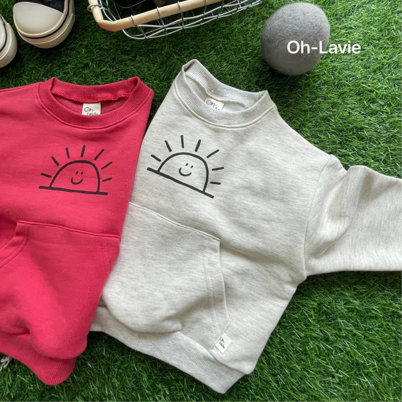 Oh lavie - Korean Children Fashion - #discoveringself - Sun Pocket Sweatshirt - 4