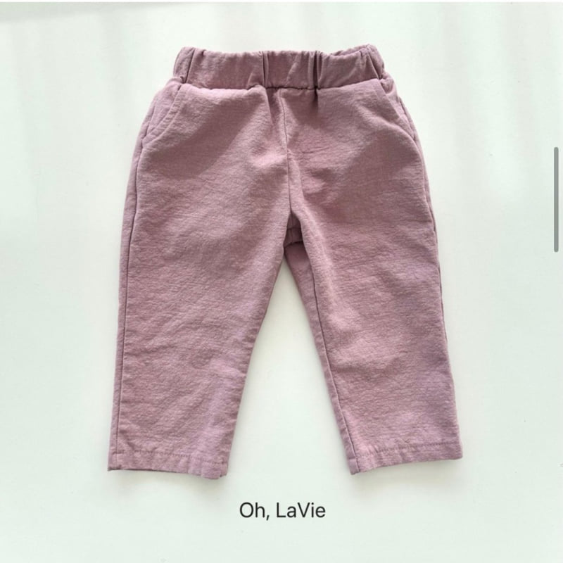 Oh lavie - Korean Children Fashion - #kidsshorts - Dobby Cotton Pants - 6