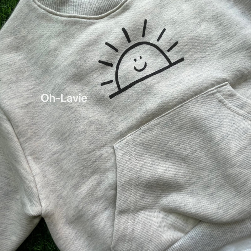 Oh lavie - Korean Children Fashion - #kidsstore - Sun Pocket Sweatshirt - 6