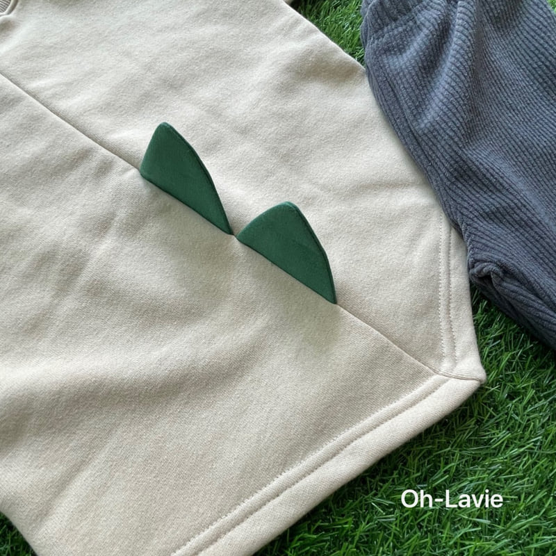 Oh lavie - Korean Children Fashion - #kidsshorts - Crocodile Sweatshirt - 4