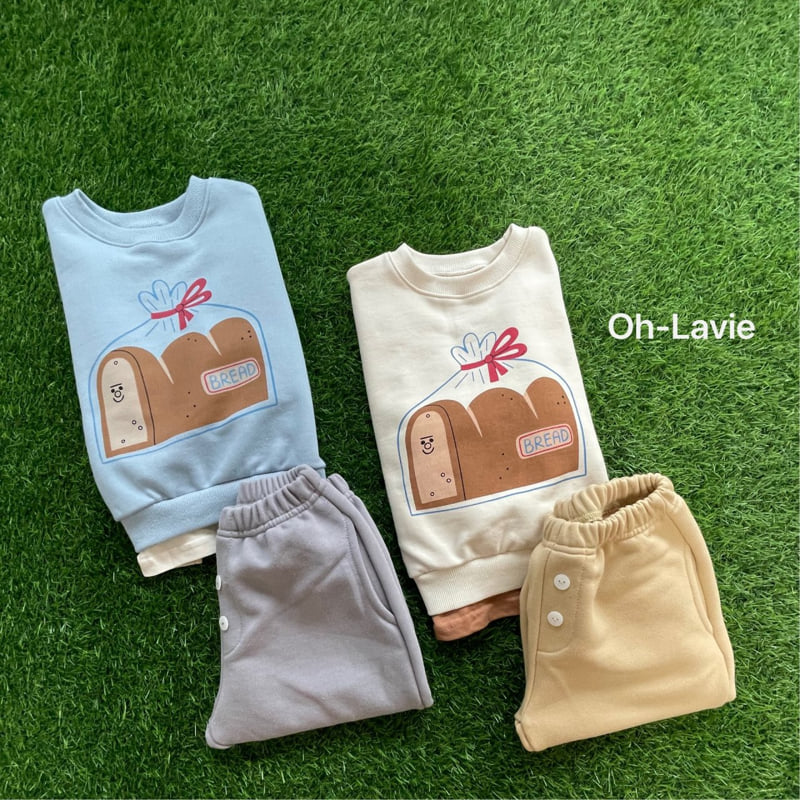 Oh lavie - Korean Children Fashion - #kidzfashiontrend - Bread Layered Sweatshirt - 11
