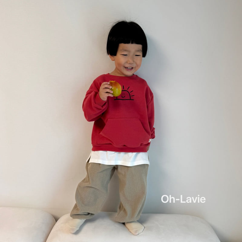 Oh lavie - Korean Children Fashion - #littlefashionista - Sun Pocket Sweatshirt - 9