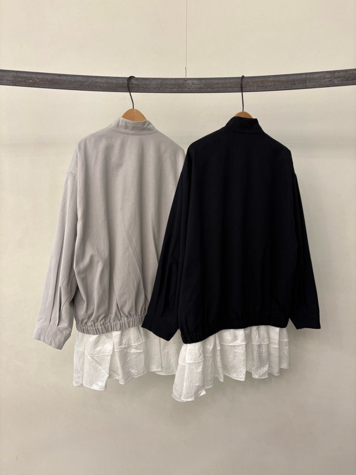 Ohao - Korean Women Fashion - #momslook - Idea Jacket - 5