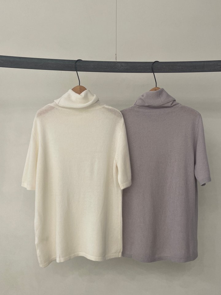 Ohao - Korean Women Fashion - #momslook - Wide Turtleneck Knit - 2