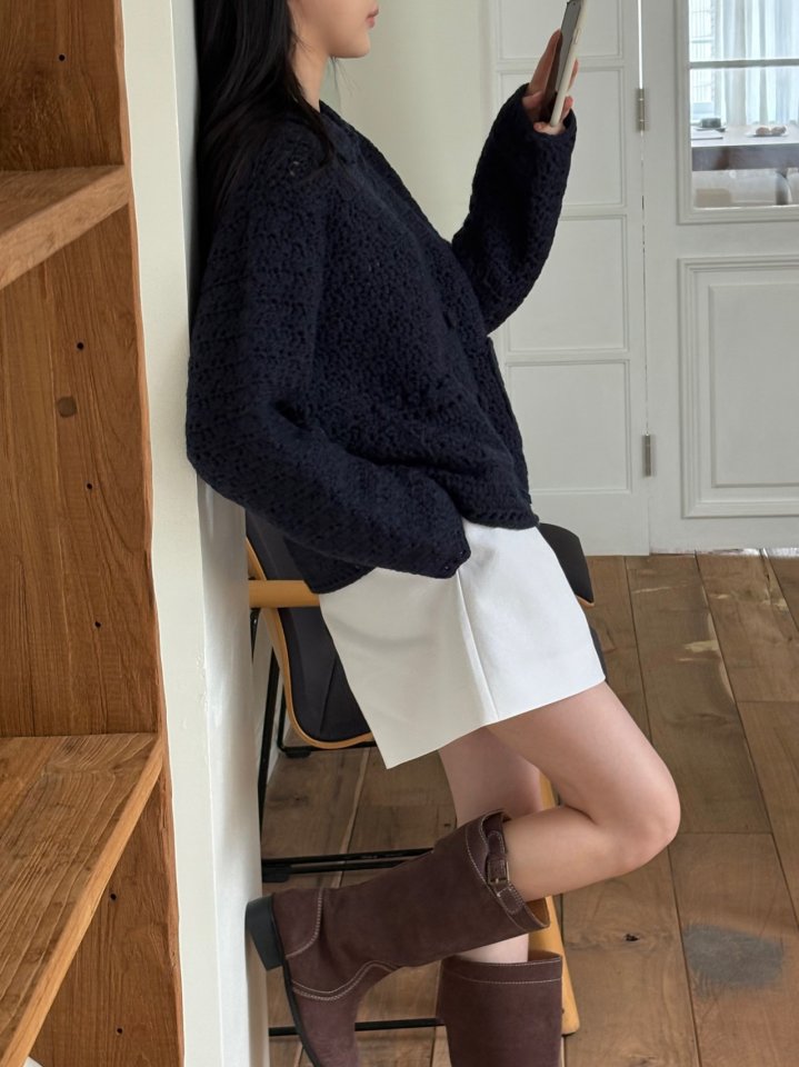 Ohao - Korean Women Fashion - #momslook - Jaye Knit Cardigan - 3