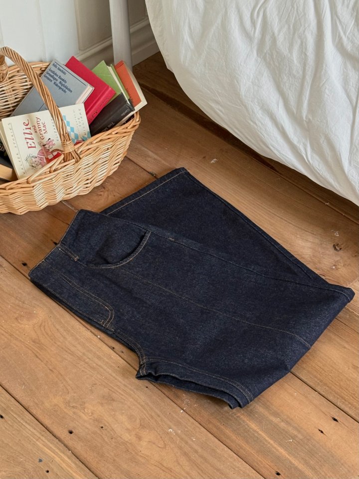 Ohao - Korean Women Fashion - #momslook - Raw Denim Pants - 2