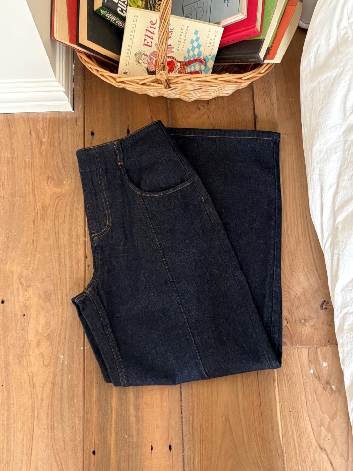Ohao - Korean Women Fashion - #womensfashion - Raw Denim Pants - 4