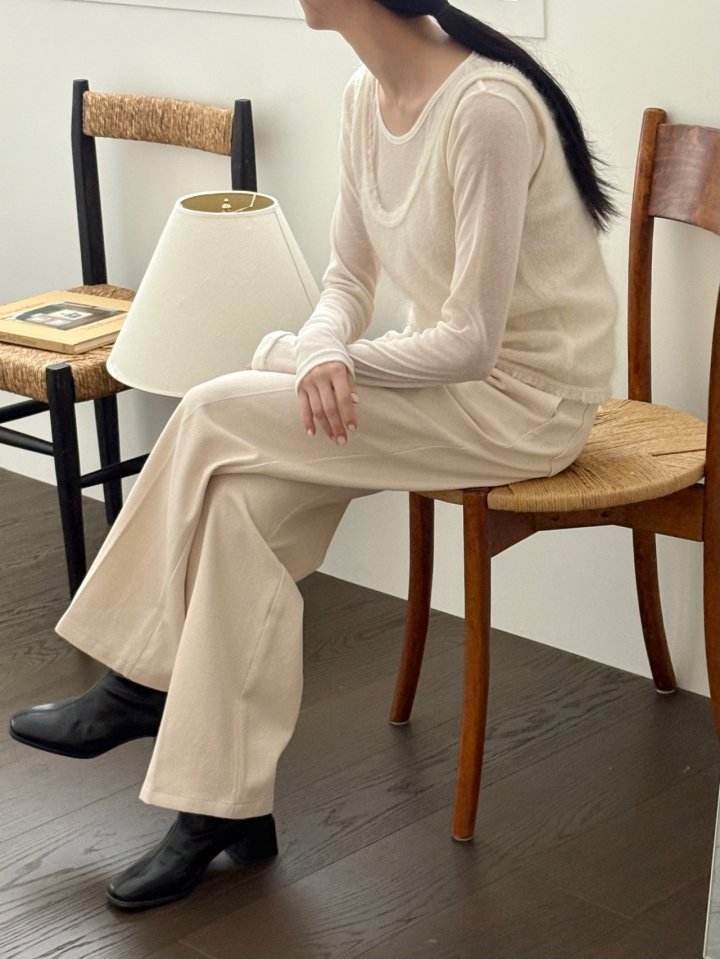 Ohao - Korean Women Fashion - #momslook - French Knit - 5
