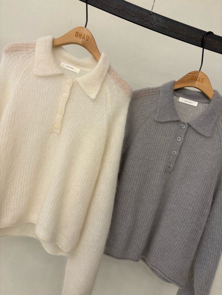 Ohao - Korean Women Fashion - #momslook - Jurmunder Knit - 2