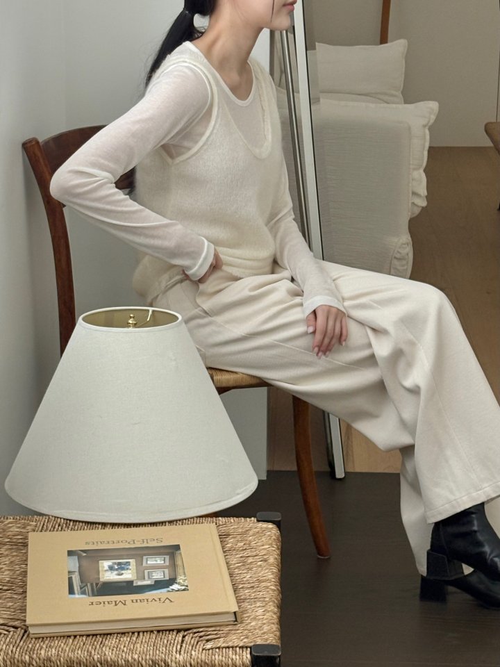 Ohao - Korean Women Fashion - #vintageinspired - Clend Pants - 6