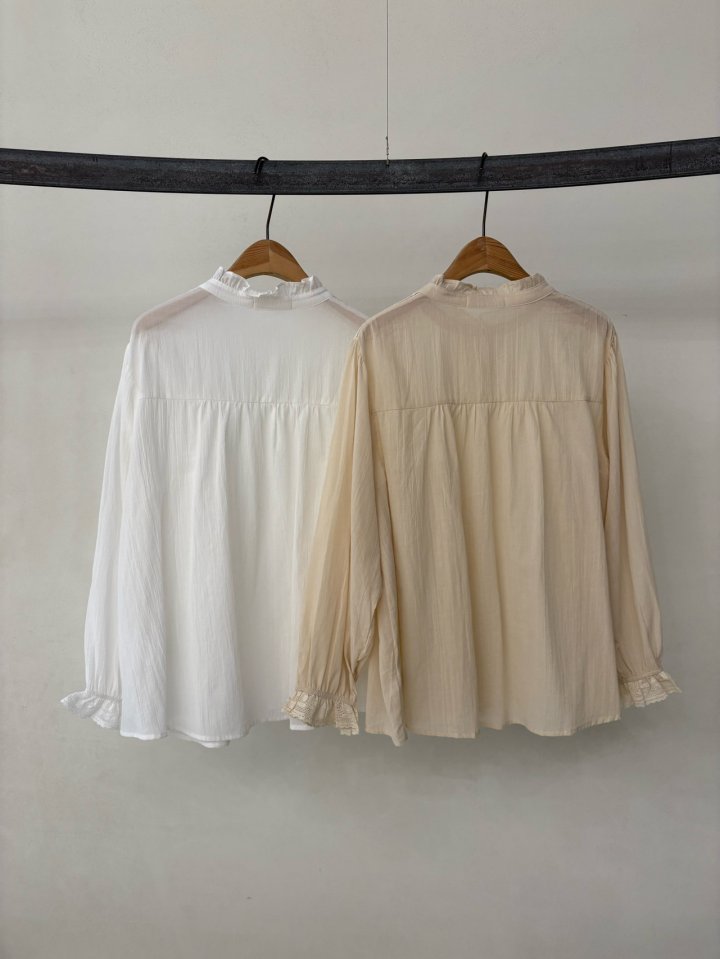 Ohao - Korean Women Fashion - #vintageinspired - Nari Blouse - 4