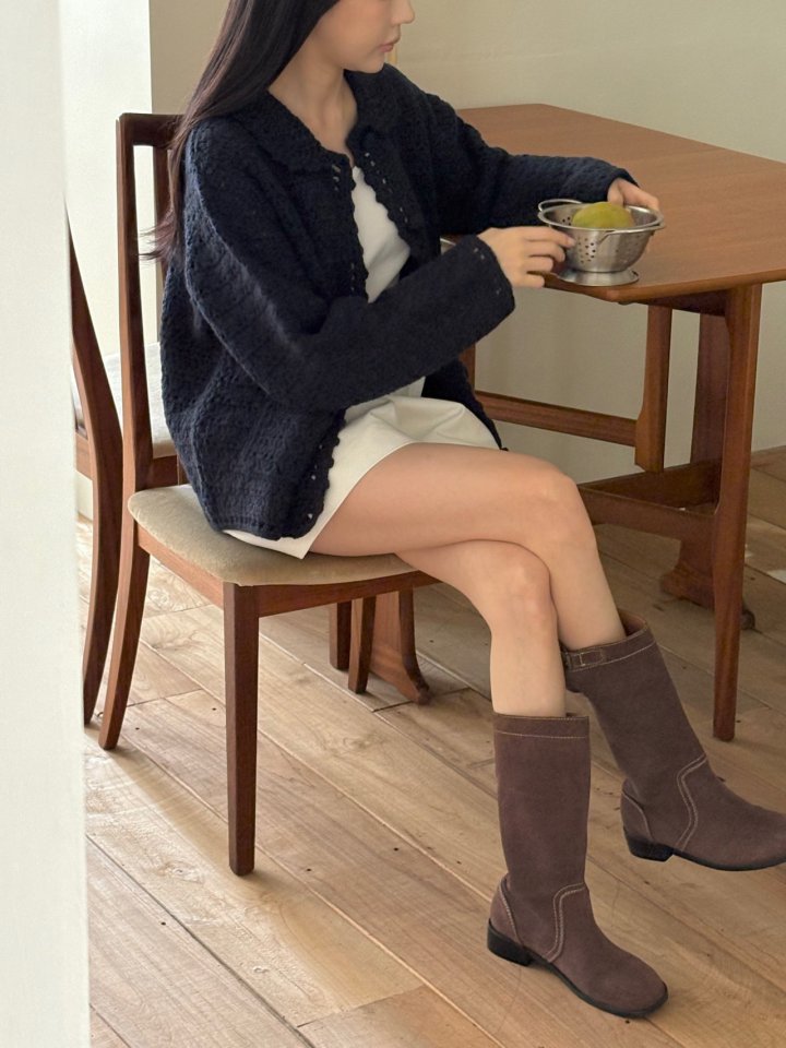 Ohao - Korean Women Fashion - #womensfashion - Jaye Knit Cardigan - 10