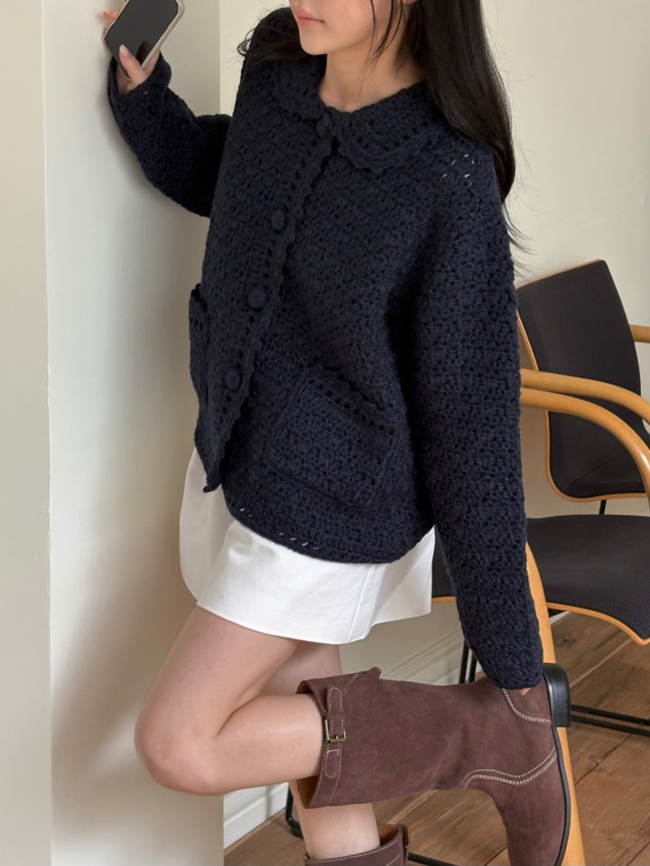Ohao - Korean Women Fashion - #momslook - Jaye Knit Cardigan - 4