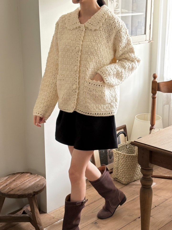 Ohao - Korean Women Fashion - #womensfashion - Jaye Knit Cardigan - 2