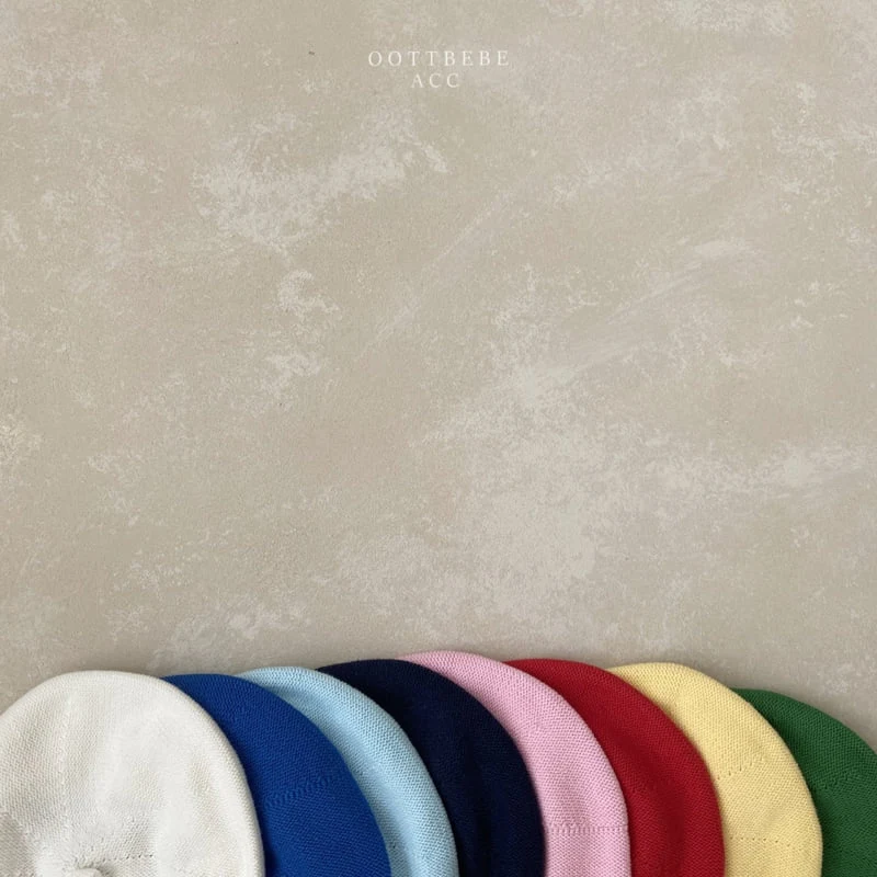 Oott Bebe - Korean Baby Fashion - #babyboutique - Color Beret