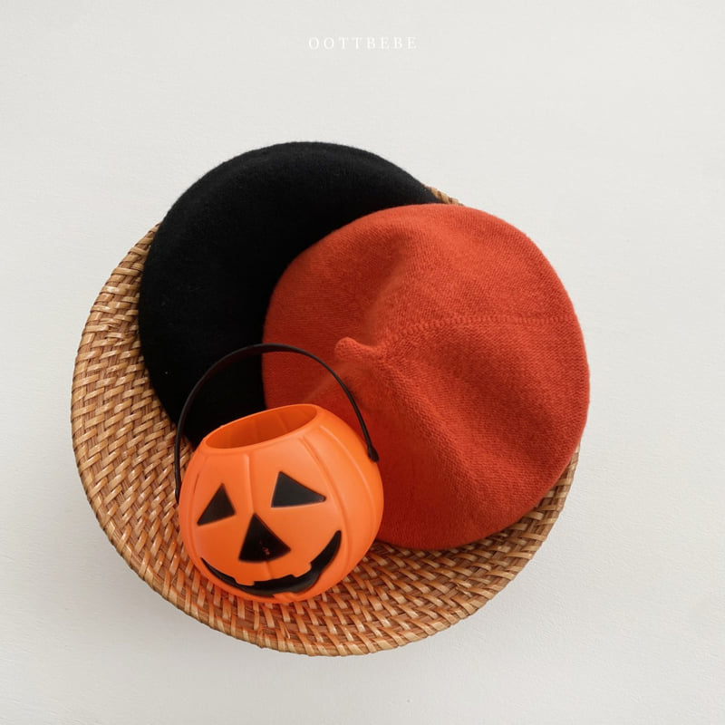 Oott Bebe - Korean Baby Fashion - #babyboutique - Ghost Knit Beret - 7