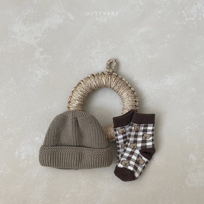 Oott Bebe - Korean Baby Fashion - #babyboutique - Autumn Baby Beanie - 4