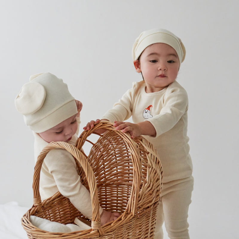 Oott Bebe - Korean Baby Fashion - #babyboutiqueclothing - Ghost Easywear Set - 7