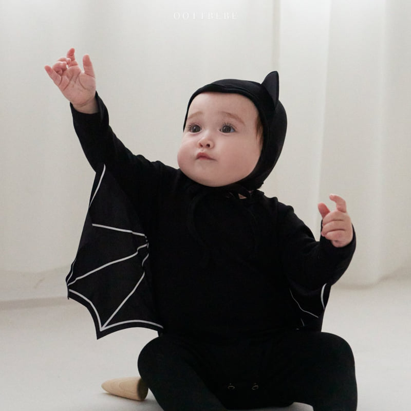 Oott Bebe - Korean Baby Fashion - #babyclothing - Bat Suit Set (Suit + Leggings) - 3