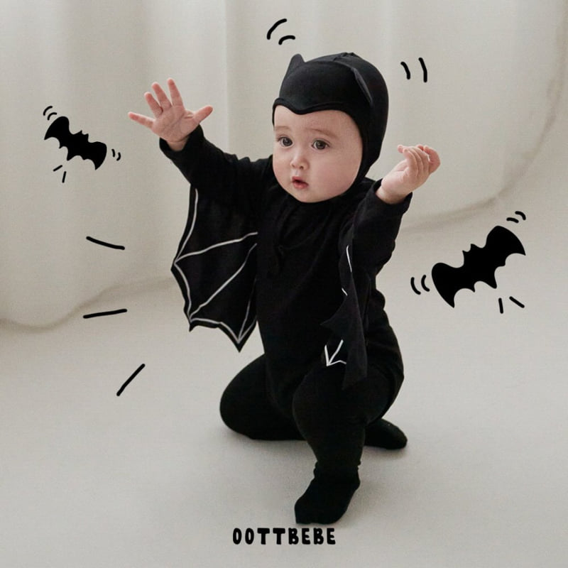 Oott Bebe - Korean Baby Fashion - #babyclothing - Bat Bonnet (Baby) - 2