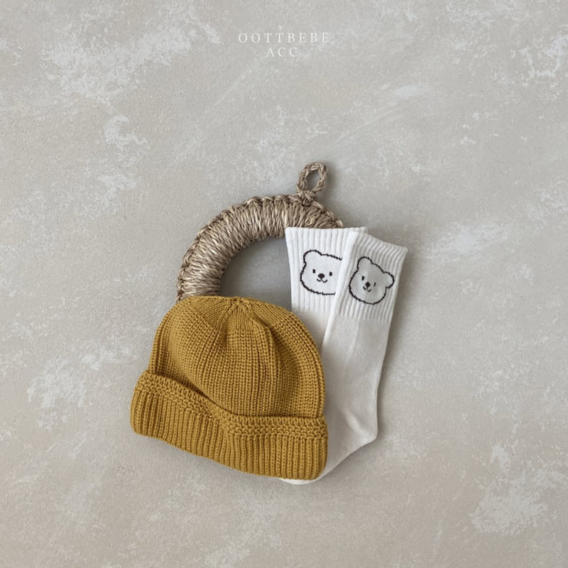 Oott Bebe - Korean Baby Fashion - #babyfashion - Autumn Baby Beanie - 6